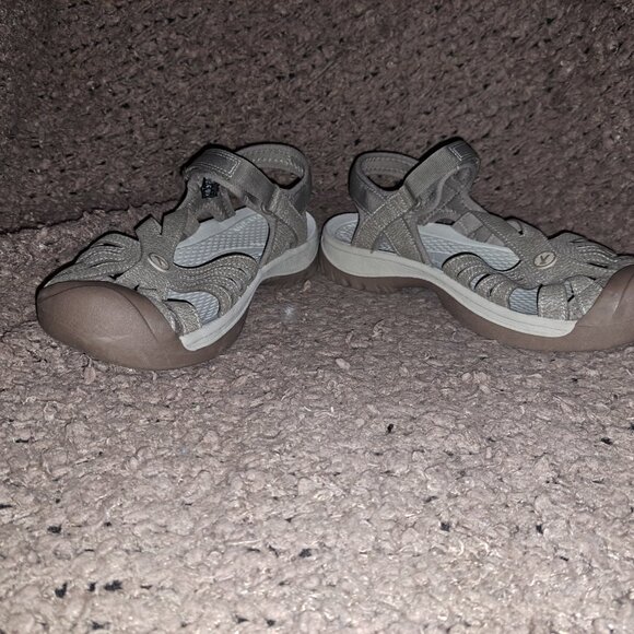 KEEN ROSE-Brindle/Shitake-Sport Sandals-Size 39-Excellent - Picture 4 of 8